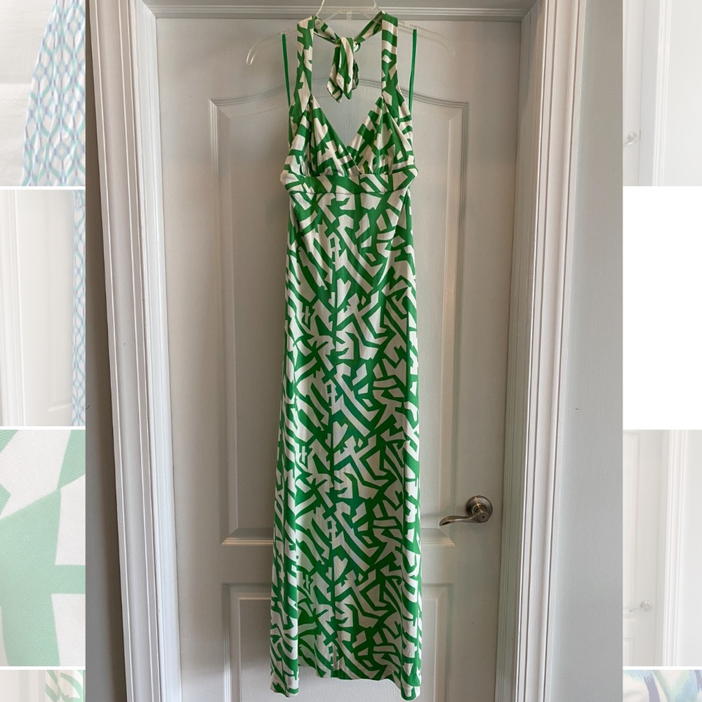 Diane von furstenberg DVF Jocelyn halter maxi 4
